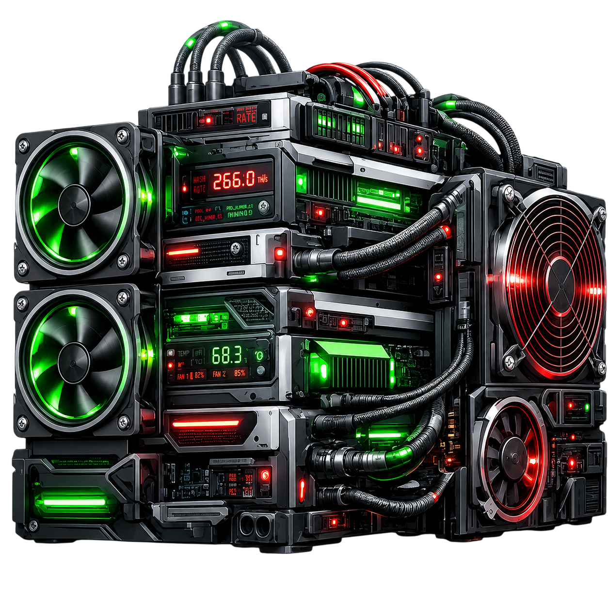 QorixYield Mining Machine Hardware